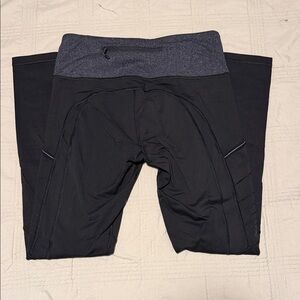 lululemon athletica Black and Gray Leggings